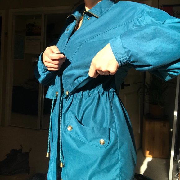 Teal 90's Aeros Anorak Jacket - Picture 3 of 8